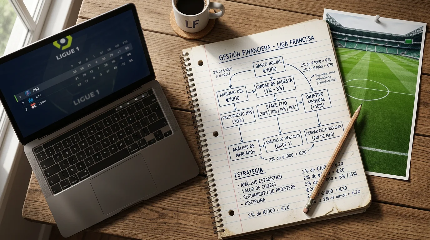 Estrategias de gestión de bankroll y value betting aplicadas a la Ligue 1