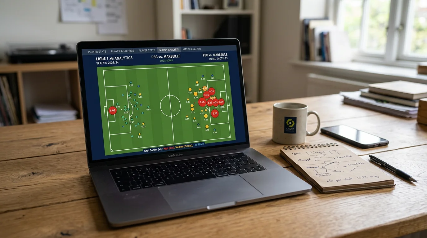 Explicación de los goles esperados xG aplicados a apuestas en la Ligue 1